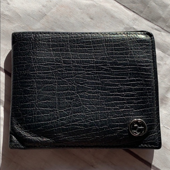 Gucci Other - GUCCI Calf Leather Bifold Wallet
